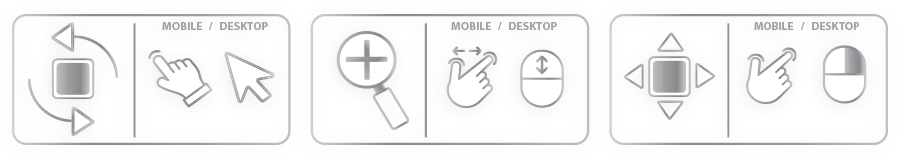 Controls — Mobile / Desktop